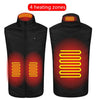 Heated Vest Washable Usb Charging Electric Winter Clothes