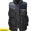 Tactical Vest Black Mens Military Hunting Vest