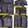 Tactical Vest Black Mens Military Hunting Vest