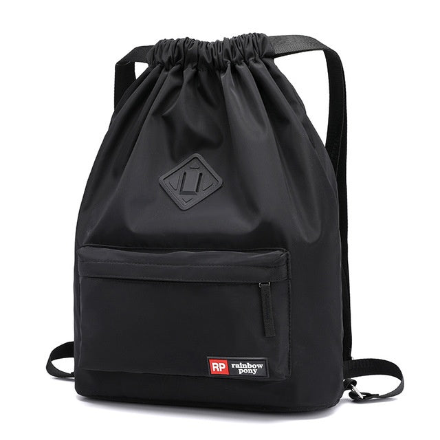 Drawstring bag travel backpack men and women waterproof