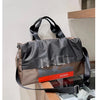 Large Capacity Waterproof Oxford Cloth With Leather Duffel Bag