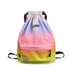 Drawstring bag travel backpack men and women waterproof