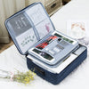 Multifunctional travel document storage bag