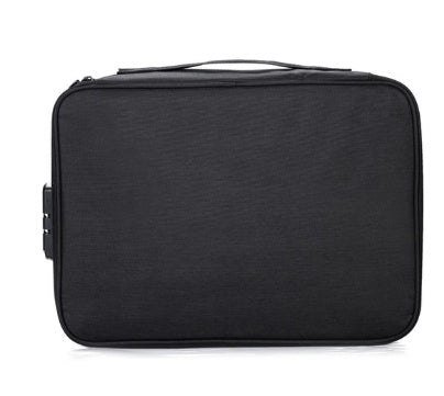 Multifunctional travel document storage bag