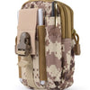 Outdoor Sports Molle Tactical Pocket Male 5.5 6 Inch Waterproof Mobile Phone Bag