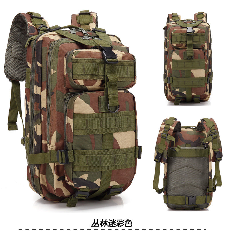 Camouflage Backpack Outdoor Sports Upgraded 3P Bag Camouflage Backpack Tactical Backpack Outdoor Camping Travel