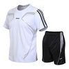 Casual sports suit men's summer two-piece suit