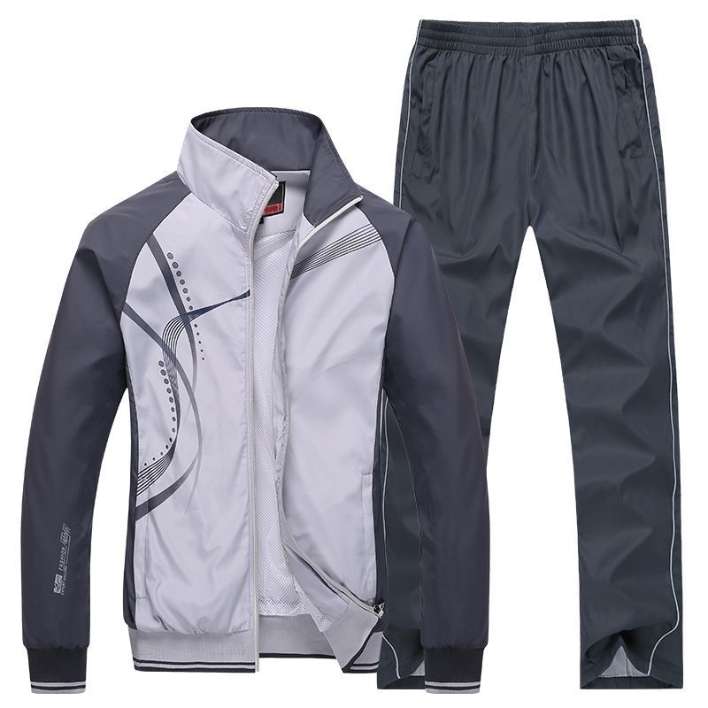 Spring And Autumn Couple Sports Suit Male And Female Student Casual Sportswear