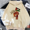 Palestine Hoodie Women Designer Graphic Female