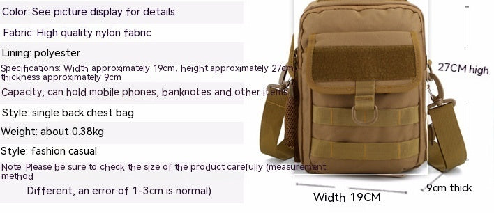 Outdoor Wear-resistant Sports Chest Bag