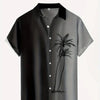 Men's Plus Size Casual Short-sleeved Shirt