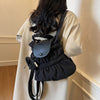 Women's Fashionable Pleated Backpack