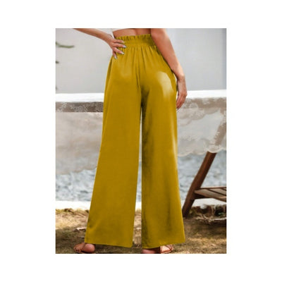 Women's Solid Color Loose, Comfortable, Fashionable And Casual Pants