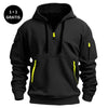 Dropped Shoulder Hooded Sweatshirt Men's Women's Plus Size Loose Pullover Fashion Sweatshirt