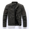 Men Fashion Pu Leather Jackets Coats