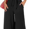 High Waist Slim-fit Wide-legged Pants Suit