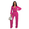 Fashion Loose Women's Solid Color Jumpsuit