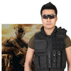 Tactical Vest Black Mens Military Hunting Vest