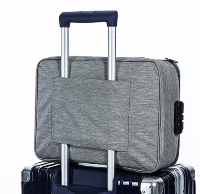 Multifunctional travel document storage bag