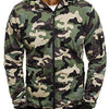 Camouflage Cardigan Hoodies