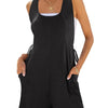 Comfortable Pocket Vest Jumpsuit Women