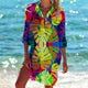 3D Digital Printing Bikini Shirt Dress