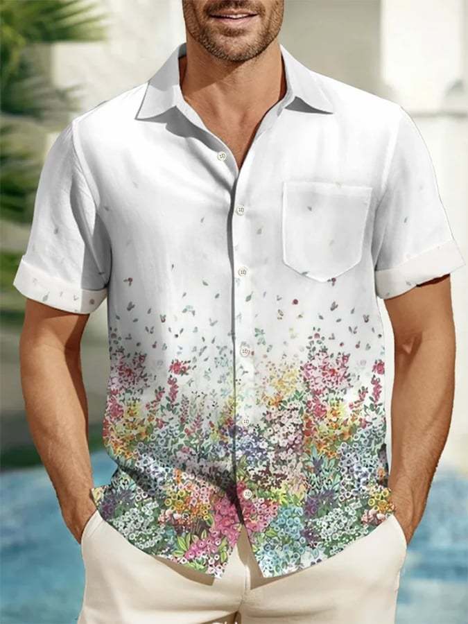 Men's Printed Shirt Top