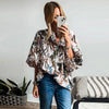 All-match Floral Print Shirt For Women