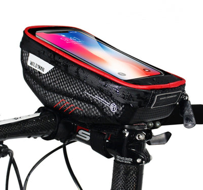 Bicycle mobile phone bag