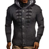 Sweater Men's Hooded Knitted Cardigan Jacket