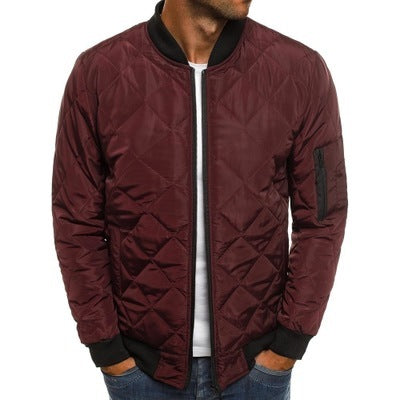 Cotton suit men's bomber jacket