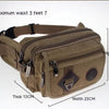 Outdoor Sports Running Canvas Crossbody Waist Bag