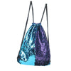 Mermaid sequin sports bag drawstring backpack