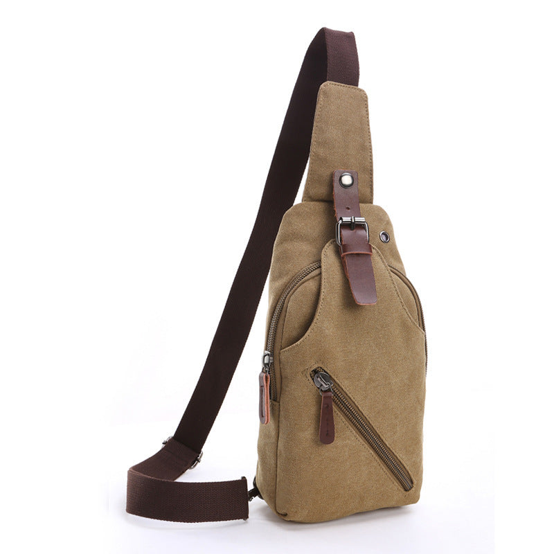 Canvas Chest Pack For Shoulder Or Crossbody Wear