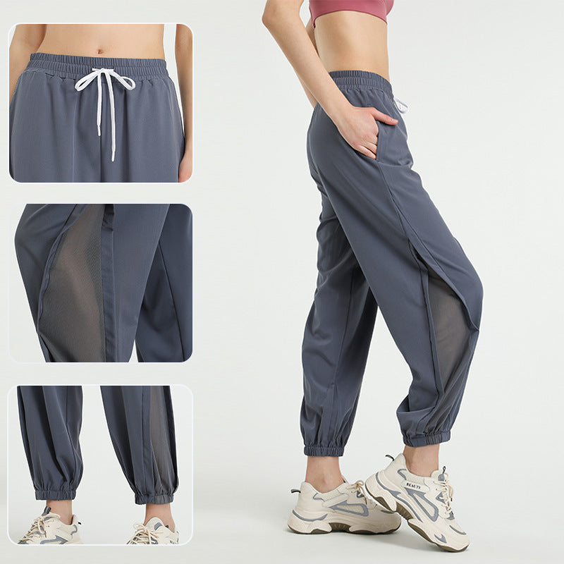 Loose High Waist Quick-dry Pants European And American