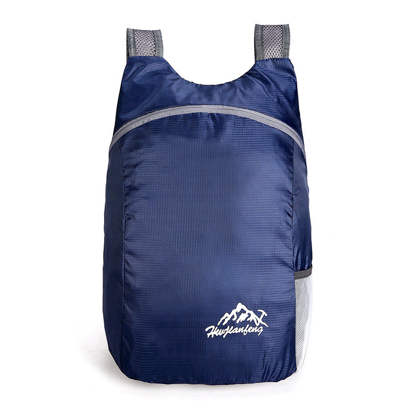 Outdoor folding backpack