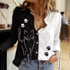 Women's Printed Casual Long Sleeve Shirt