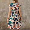 Fashion Casual Multicolor Printed Women's Dress