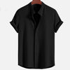 Short Sleeve Loose Shirt Top Summer Mens Clothing