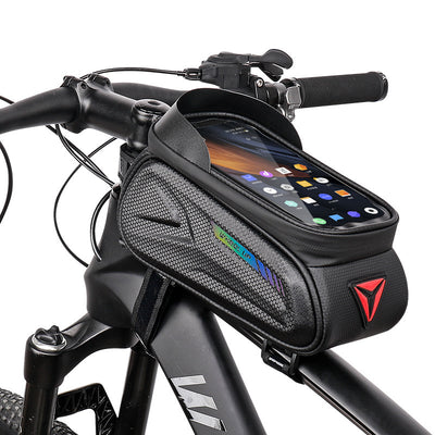 Mobile Phone Touch Screen Upper Tube Bag Saddle Bag