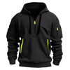 Dropped Shoulder Hooded Sweatshirt Men's Women's Plus Size Loose Pullover Fashion Sweatshirt