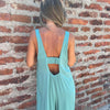 Women's Jumpsuit With Pockets Solid Color Loose Casual Buttons Long Pants Summer