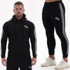 Sweatshirt Trousers Summer Sports Men Stretch