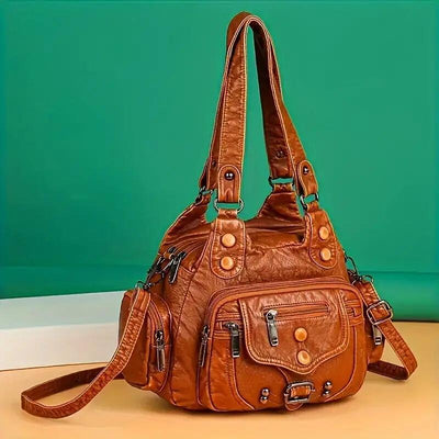 Vintage High Quality Leather Luxury Handbag