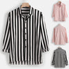 Men's long sleeve striped shirt