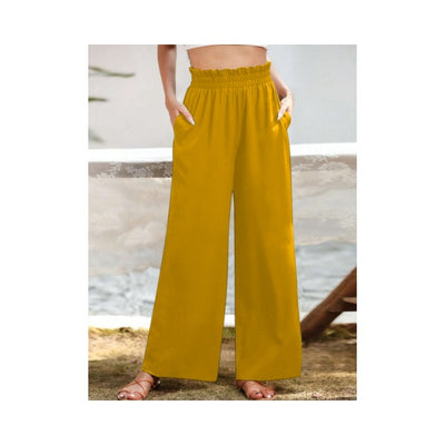 Women's Solid Color Loose, Comfortable, Fashionable And Casual Pants