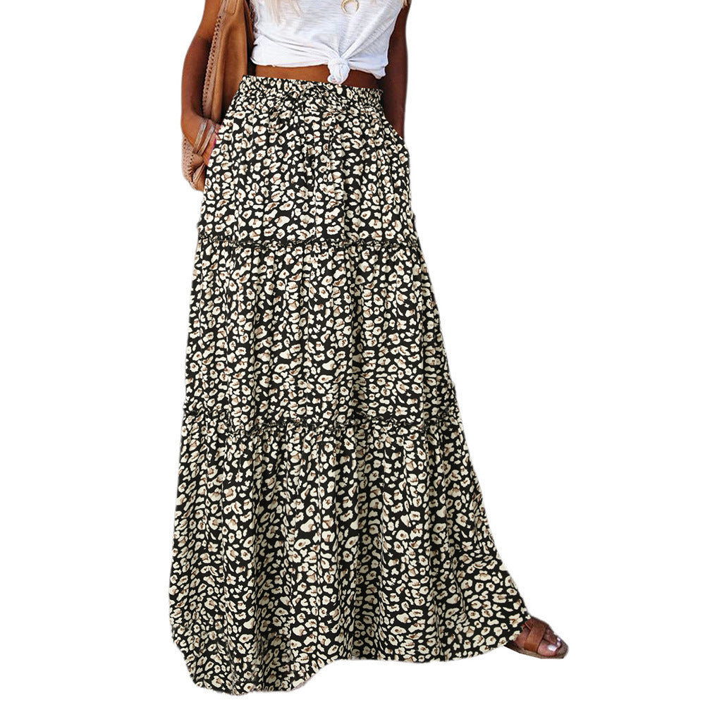 Loose Casual High Waist Dress For Women