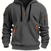 Dropped Shoulder Hooded Sweatshirt Men's Women's Plus Size Loose Pullover Fashion Sweatshirt