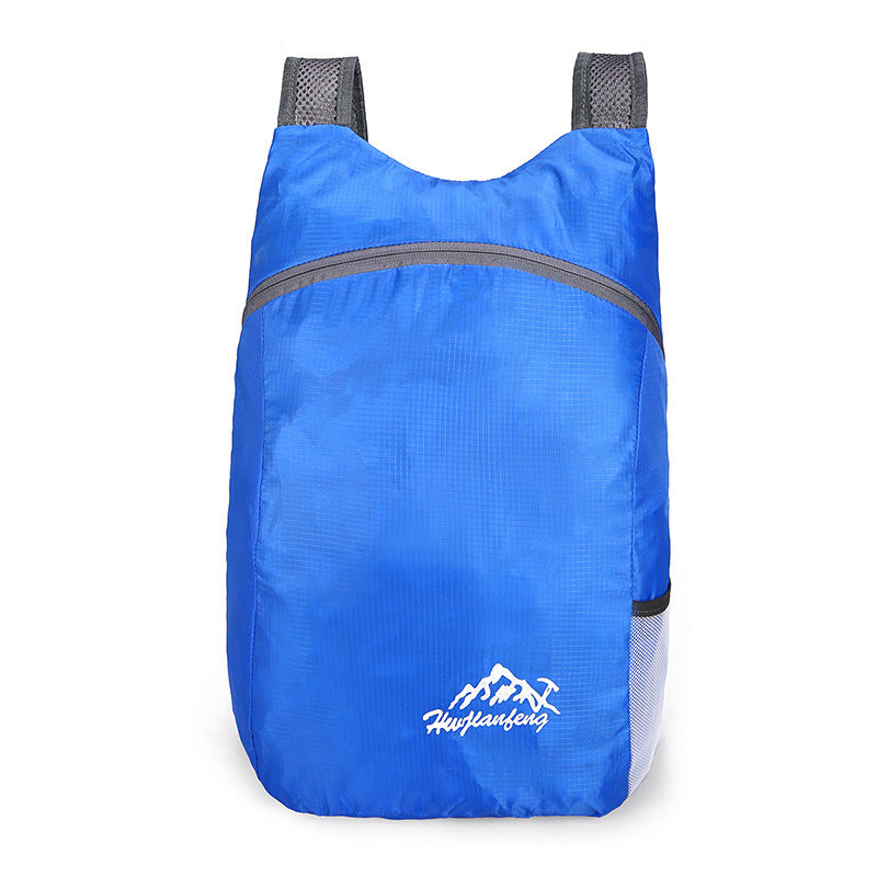 Outdoor folding backpack