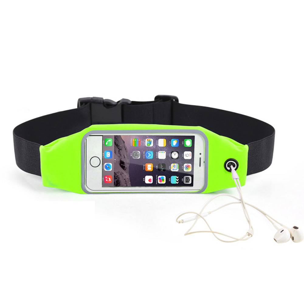 Outdoor Sports Waist Bag Touch Screen Anti-theft